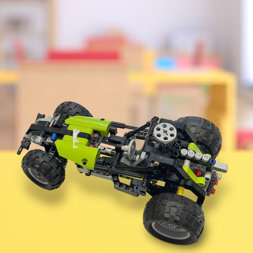 Lego Off-Road Racer Car - Black and Lime